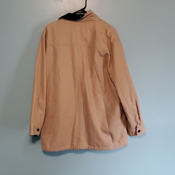 LANDS END tan outdoor jacket - Picture 3 of 3